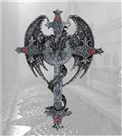 FDD31366 Sauraton Dragon Wall Plaque
